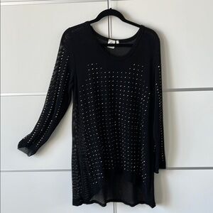 Elegant Black Women's Top